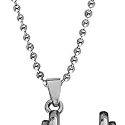 sullery Fitness Gym Dumbbell Locket Green Zinc,Metal Necklace Chain for Men and Women-picture-42