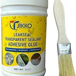 Tjikko LeakSeal Sealant 300gm Transparent Waterproof Glue for Roof, Pipe, Wall, Tiles, windowsills, flashings, sanitary Leakage-picture-19