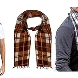 Woolen Stylish Muffler/Scarf for Men and Women Winter Casual Soft And Warm Lightweight-image-10
