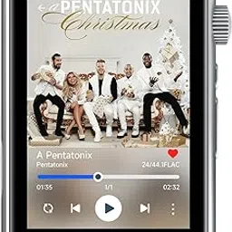 HiBy R3 II 2025 Hi-Fi Lossless Audio Player – Portable with Bluetooth 5.1, WiFi, DSD, PCM, MQA Streaming, Dual ES9219C, MQA 16X, Tidal/Qobuz, 2TB Extended Memory (Silver)-picture-12