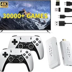 the toy haven M22 Retro Game Stick Video Game for Tv Video Games for tv Video Games for Kids Wireless Video Gaming Console 64GB Old School Station Video Game HD Console Built in 30K+ Game Console HDMI Output TV-picture-47