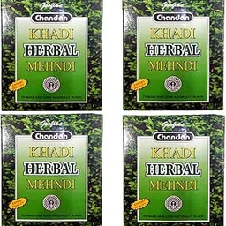 Khadi Pure Goofin's Herbal Mehndi - Pack Of 4 (320G, Black)-image-44