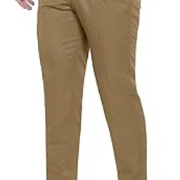 Men's Slim Fit Cotton Blend Dress Trousers, Formal Wear-picture-44