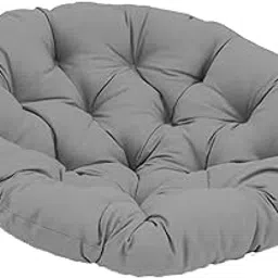 VELURA Rocking Chair Cushion Balcony Comfortable Round Office Swing Basket Seat Pad Dark Gray|1 Chair Seat Cushion|Cushions & Pads| Yard, Garden & Outdoor Living |Home & Garden-image-0
