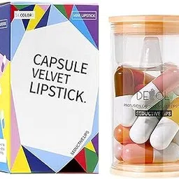 Rsentera Mini Long-lasting Waterproof Capsule Matte Velvet Nonstick Lipsticks Pill Colour Set (16PCS)-picture-13