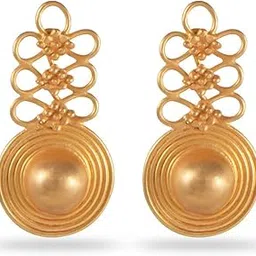 joyalukkas Women's & Girl's 22K Gold Stud Earrings-picture-55