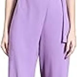 miss chase Women's V-Neck Sleeveless Wrap Regular Polyester Jumpsuit-picture-39