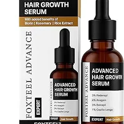 Advanced Hair Growth Serum 30ml with 3% Redensyl 4% Anagain 3% Baicapil Hair Fall Control Treatment for Men Women Thick Density Rosemary Biotin Rice Extract for Men & Women-image-86