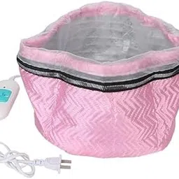 Hair Care Thermal Head Spa Cap Treatment with Beauty Steamer | Nourishing Heating Spa Cap | Electric Spa Cap Steamer for Women | Deep Conditioning Treatment Cap for Dry, Damaged, Frizzy Hair (Pack of 1)-picture-14