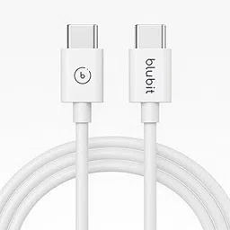 blubit Fast Charging USB Cable – Durable Nylon Braided/Type-C, Micro USB Cable for Smartphones, Tablets & Accessories (White)-picture-34