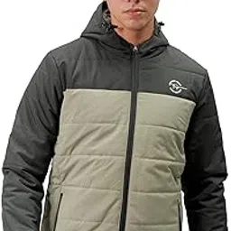 the indian garage co Men's Cotton Regular Bomber Jacket image 1