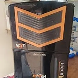 NEXT Aqua EVEN Water Purifier, Black with Orange Accents, RO UV UF TDS Filtration System, Modern Design-picture-42