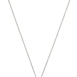 vientiq Gold-Plated Cat Style White Crystal Studded Pendant Necklace-picture-35