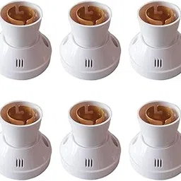 Glare Max 6A Batten Lamp Holder Bulb Holder type 240V (White, Pack of 6)-image-10