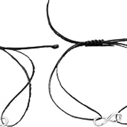 lbv la belle vie LBV 925 Sterling Silver charm in black thread Anklet for Women/Girls Free Size Adjustable Comfortable-picture-48