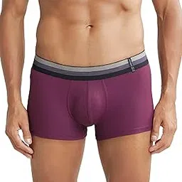 jockey HG14 Men's Microfiber Elastane Stretch Rib Solid Trunk with Stay Dry Technology-picture-50