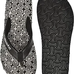 healthfit Stylish Acupressure Massage Slippers with Orthopedic Sole, Red and Black-picture-37