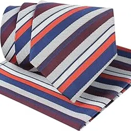 kovove Kavove Classy Striped Neck Tie For Men-picture-54