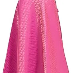 sneh Women's Brocade Silk Maxi Skirt (SN456 , Pink , Free Size)-picture-32