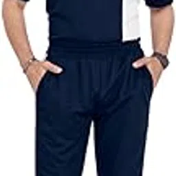 japrika Cotton Blend Night Suit/Summer Suit for Men, Stylish Regular Fit Half Sleeves T-Shirt & Lower Set | Soft Cord-Set Track Suit | Ideal for Casual Outings, Gym, Workout, Sports-picture-17