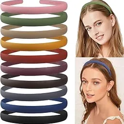 pactiv 12pcs Plastic Hair Bands For Women Solid Color Hair Accessories Fashion Hair Bands Headbands With Teeth-picture-36