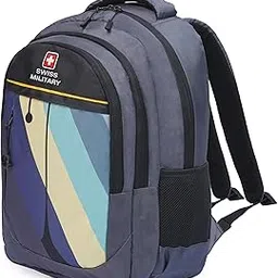 swiss military Large Multicolor Laptop Backpack, Stylish with Spacious 15.6 Inch Laptop Compartment, Ergonomic Design, Durable & Lightweight for Office, Travel, and College-picture-35