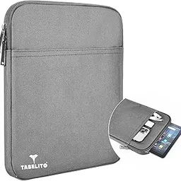 Tabelito Tablet Sleeve Bag Water-Resistant Case Cover Fits Upto 11.6 inch Tablets for Samsung/Lenovo/Galaxy Tab A9 Plus/S8/S9/Realme Pad/Honor Pad X9/Xiaomi Mi pad 6/Redmi Pad/Oneplus Pad(Grey)-image-34