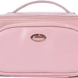 HIMART Set of 3 Multipurpose Transparent Toiletry Hand Bag for Women & Men Travel Pouch Makeup CosmeticTravel Organizer Pouch. (Medium, Baby Pink)-picture-45