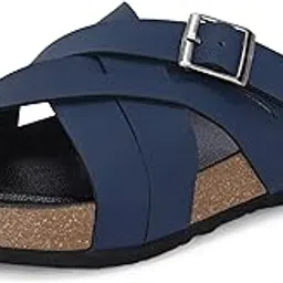 centrino Men’s Berkin-Style Slip-On Sandals | Open Toe Design | Soft PU Footbed | Lightweight & Comfortable | Arch Support | On-Grip Sole | Casual Outdoor Wear (6868)-picture-30