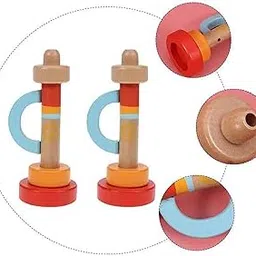 Trumpet - Wooden Musical Instrument Educationl Toy for Toddlers and Suitable for Return Gift-picture-14