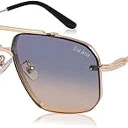 mont jacob Edge Aviator Sunglasses UV400 Gradient Lens | Metal Frame with Geometric Design | Men's Fashion Eyewear-picture-30