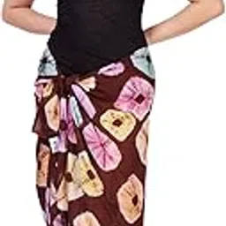 | Beach Long Pareo Sarong – Boho Bikini Swimsuit Cover-Up Wrap for Women | Lightweight Resortwear for Poolside & Vacation-image-2