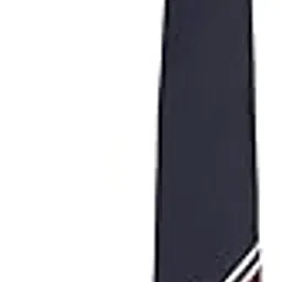 Men Navy Stripe Formal Tie-image-69