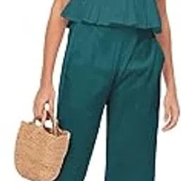 moomaya Solid 2 Pcs Co-Ord Set For Women, Cotton Top With Pajamas-picture-13