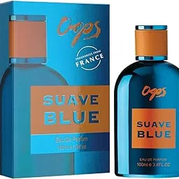 Oops Eau De Parfum - Suave Blue 100ml | Marine Woody Fougere Scent | Fragrances From France | Luxury Scent With Long Lasting Fragrance | Daily Use Perfume For Men | Ideal Gift For Men | Made in U.A.E-picture-43