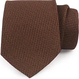 neuroclub Neuro Club Neck Tie Microfiber Silk Self Design Formal/Casual Necktie For Men-picture-23