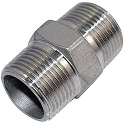 Swastik Steel 1/2 Inch to 1/2 Inch Male Threaded Brass Screwed Hex Nipple | Pipe Quick Connector | Exstenstion (1)-picture-18