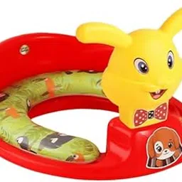 Toyshoppie Toilet Trainer Soft Cushion Baby Potty Seat with Handle and Back Support – Red-picture-29