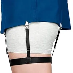 rycrate Men Shirt Suspender Stays Adjustable Casual Style Elastic Shirt Garter Shirts Holder With Non-Slip Locking Clamps-picture-33