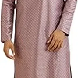 manyavar Men's Sequins Embroidered Kurta Pajama Set (2pcs)-picture-47