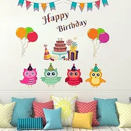 Wallstick Happy Birthday wallstickers (Vinyl 70 cm x 70 cm)-picture-10