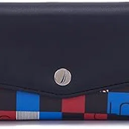 nautica Money Manager RFID Women's Polyurethane Wallet Clutch Organizer, Black Multicolour-picture-51