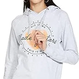 bon organik Women Cotton Hooded Neck Sweatshirt-picture-28
