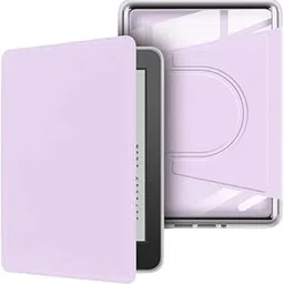 YASHIDUN® Acrylic Magnetic Protective Case Suitable for Kindle Paperwhite 658 Youth Version – Slim E-Reader Cover | KPW5 - Light Purple-picture-18