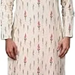 kisah Men's Cotton Printed Regular Kurta Set-picture-23