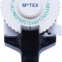 MoTEX Embossing Label Maker, Label Writer -E-101 (Black)-picture-33