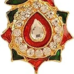 tripin Casual Designer Fancy Saree pin for Women and Girls broches Brooch Golden Gold Silver in a Gift Box TNSAREE1019-picture-36