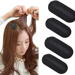 Pack Of 4Pcs, Sponge Volume Bump Inserts/Hair Clip Insert Hair Styling Tool Bun Maker, Black-picture-26