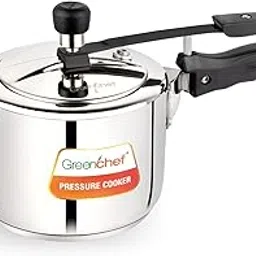 Greenchef Stainless Steel Inner lid pressure cooker 5 litre – Classic, ISI certified, Induction and Gas compatible, Glossy Finish, Triply bottom, 5Year warranty-picture-21