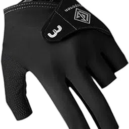 BNF® Pool Glove Left Hand 3 Finger Portable for Men Women Snooker Cue Sport Glove Black | Gloves Straps & Hooks | Strength Training | Fitness Running & Yoga-image-27